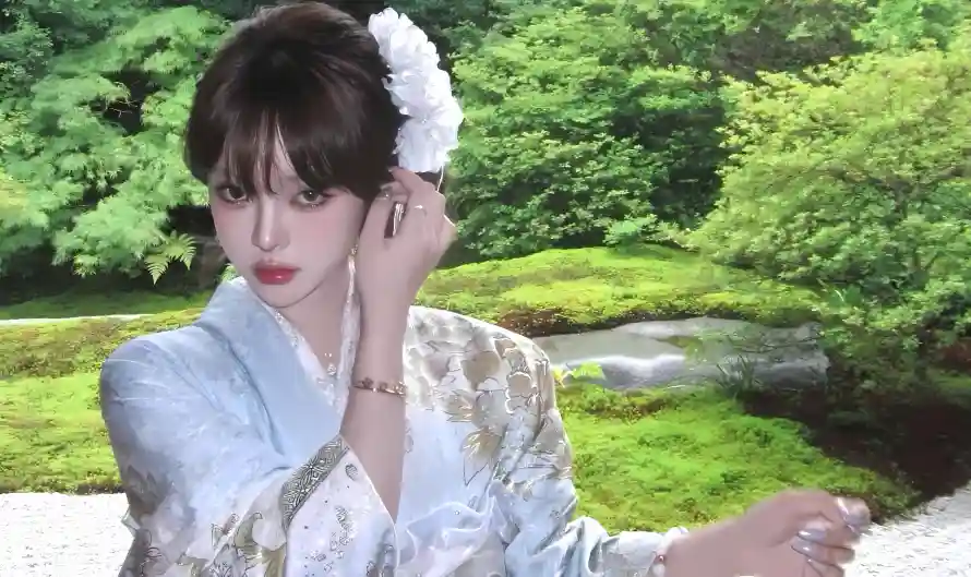 3k优雅壁纸-古典 - 和服-园林「哲风壁纸」