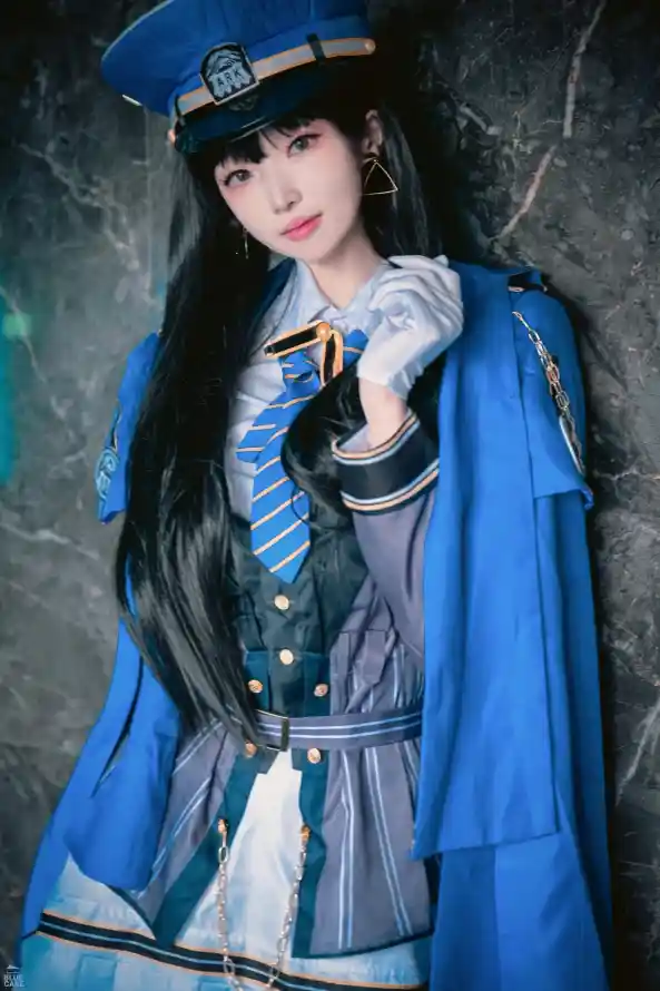 4k手套壁纸 - 踩风 - 制服风 - 小警察「哲风壁纸」