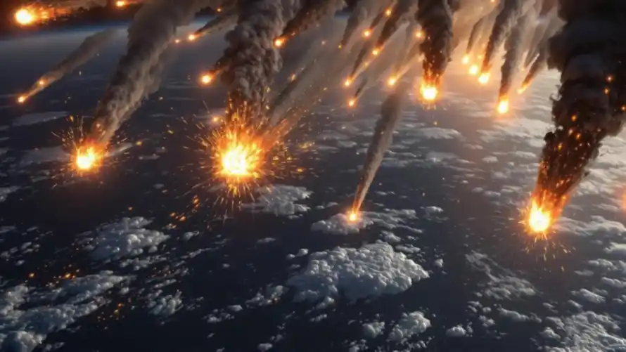 4k云海壁纸-地球 - 坠落-宇宙「哲风壁纸」
