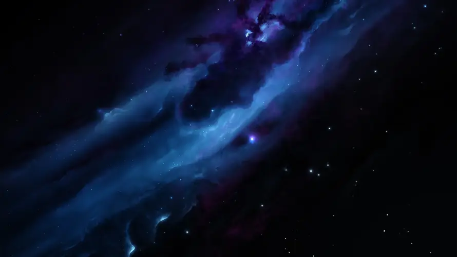 4k光晕壁纸-太空 - 宇宙-抽象「哲风壁纸」