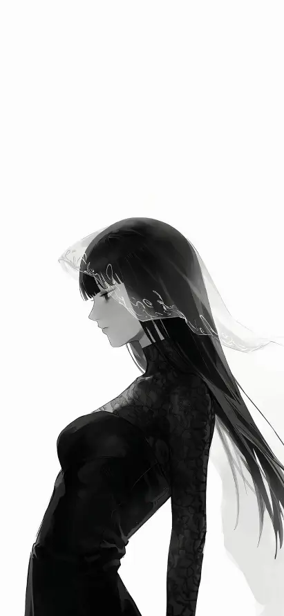 4k侧脸壁纸 - 冷艳 - 大佛 - 少女「哲风壁纸」