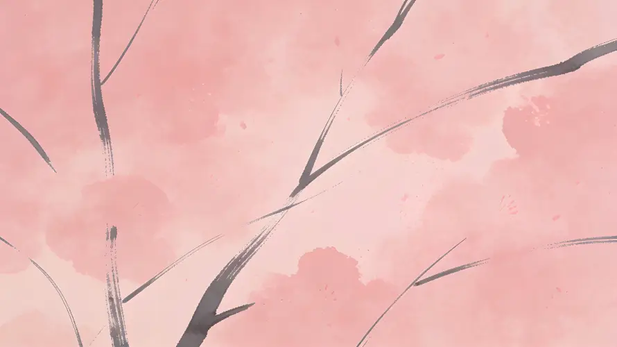 3k手绘壁纸-插画 - 春日-朦胧「哲风壁纸」