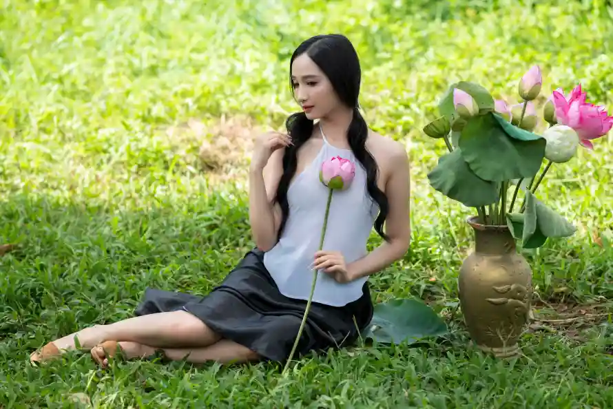 6k凉鞋壁纸-户外 - 清新-绿草「哲风壁纸」
