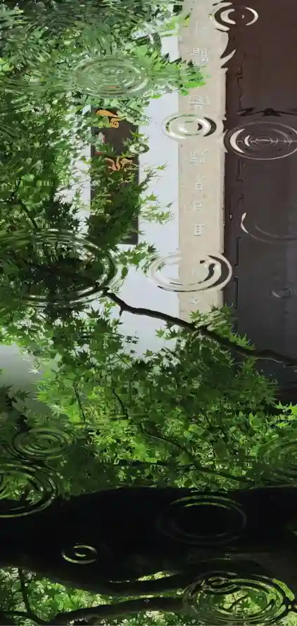 4k建筑壁纸 - 树木 - 树荫 - 水坑「哲风壁纸」