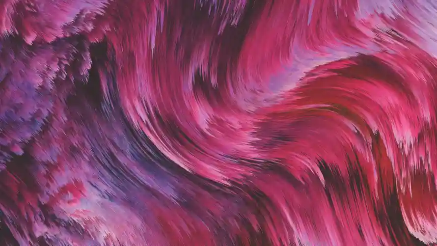 5k手绘壁纸-流体 - 渐变-漩涡「哲风壁纸」