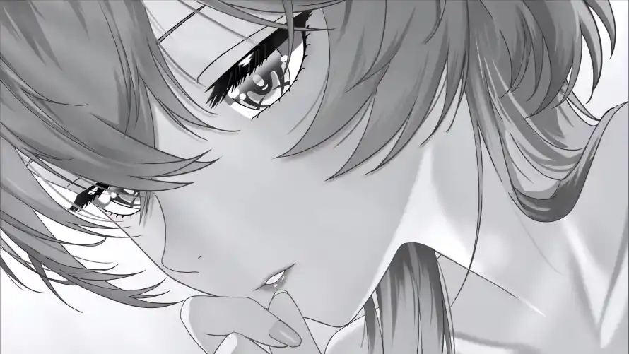 4k侧脸壁纸-少女 - 手绘-日系「哲风壁纸」