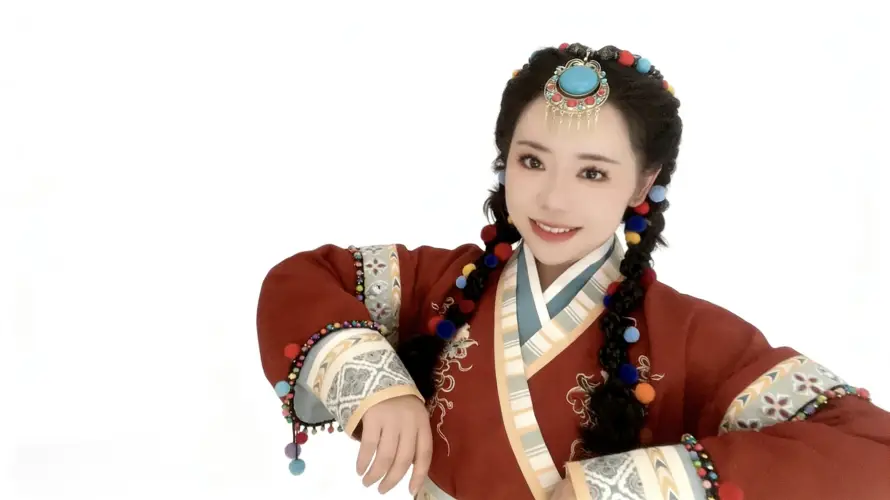 3k女神壁纸-甜妹 - 笑容-额饰「哲风壁纸」