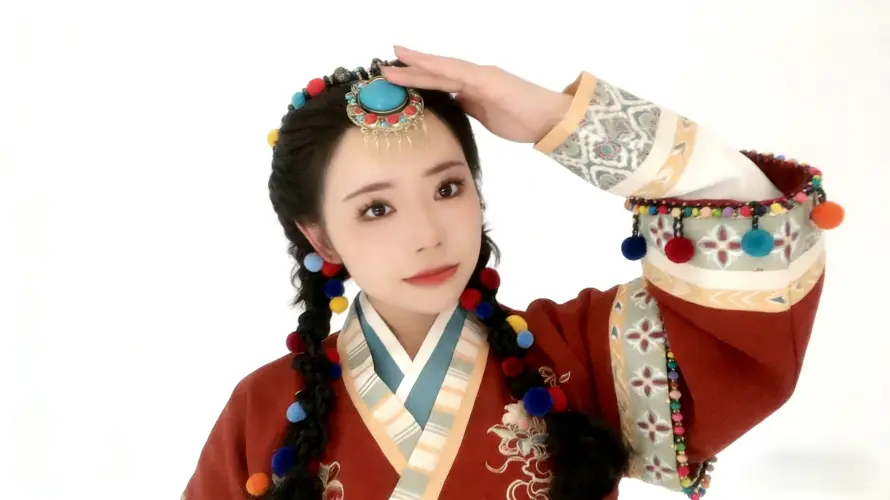 3k可爱壁纸-头饰 - 女神-编发「哲风壁纸」