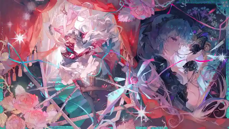 4k反差壁纸-奇幻 - 樱花-白裙「哲风壁纸」