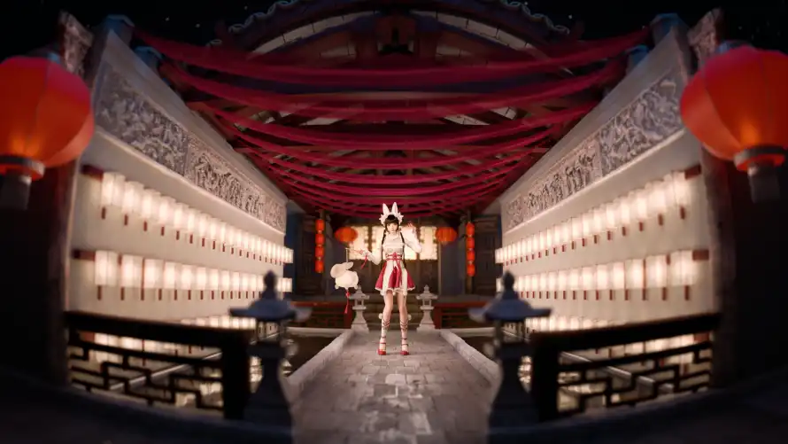 4k3D壁纸-兔耳 - 古风-国风「哲风壁纸」