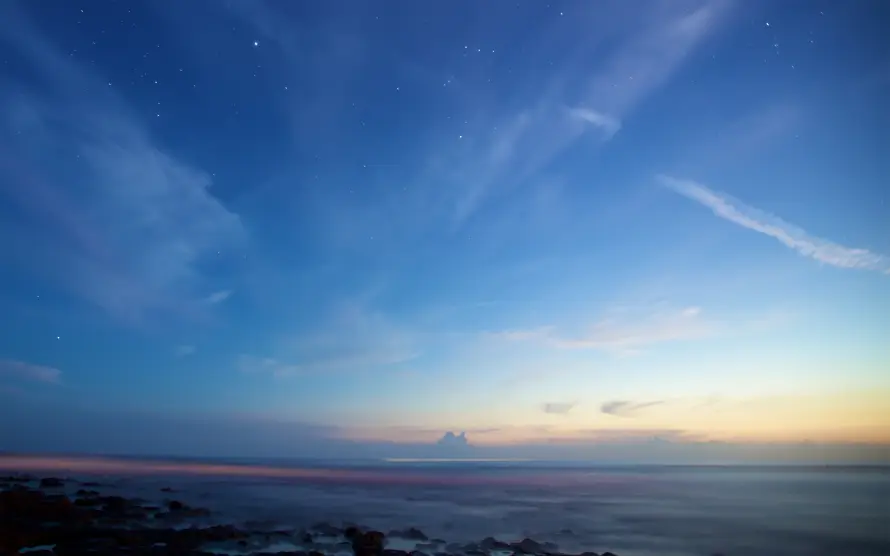 3k夜空壁纸-星空 - 星辰-晨昏「哲风壁纸」