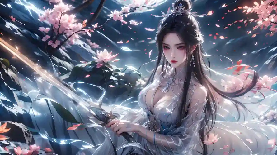 4k仙侠壁纸 - 古风 - 桃花 - 池水「哲风壁纸」 4k仙侠壁纸 - 古风 - 桃花 - 池水「哲风壁纸」