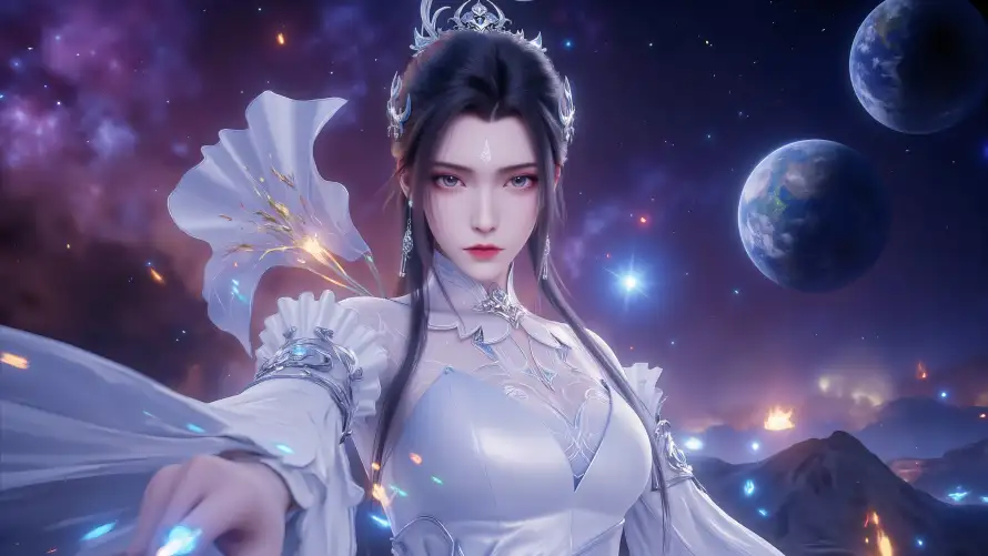 4k3D壁纸-仙侠 - 仙气-冷艳「哲风壁纸」