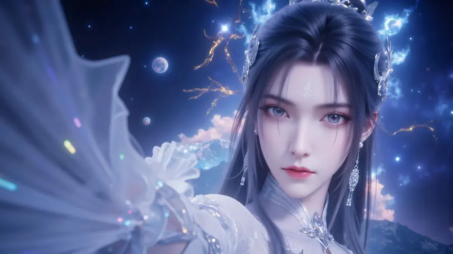 4k3D壁纸-仙侠 - 发饰-古风「哲风壁纸」