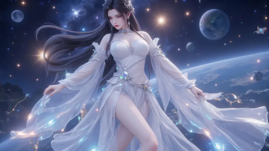 4k仙侠壁纸-光点 - 古风-星空「哲风壁纸」