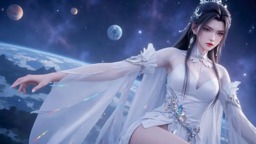 4k仙侠壁纸-国风 - 星球-星空「哲风壁纸」