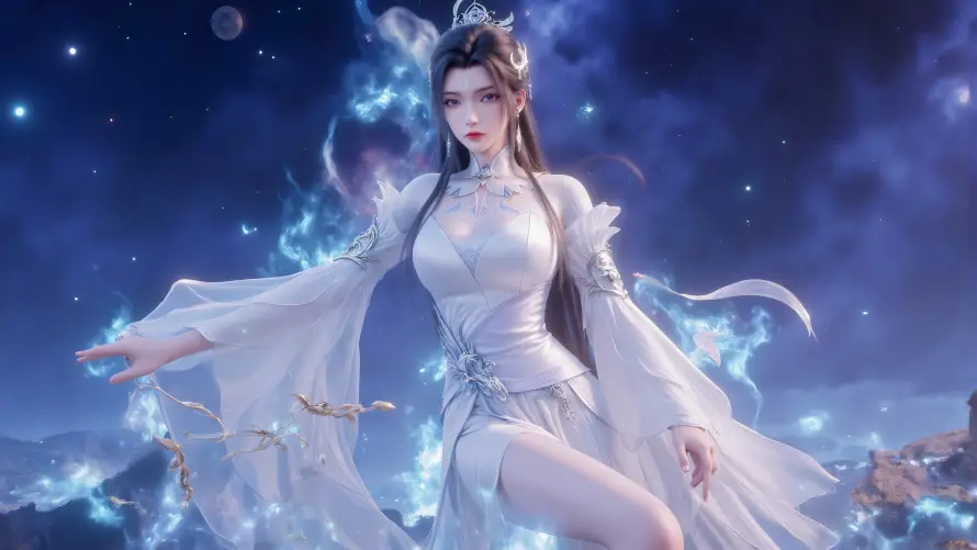 4k3D壁纸-仙侠 - 古风-星空「哲风壁纸」