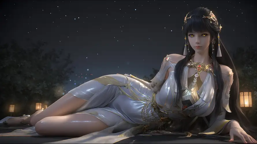 4k古风壁纸-国漫 - 夜晚-星空「哲风壁纸」