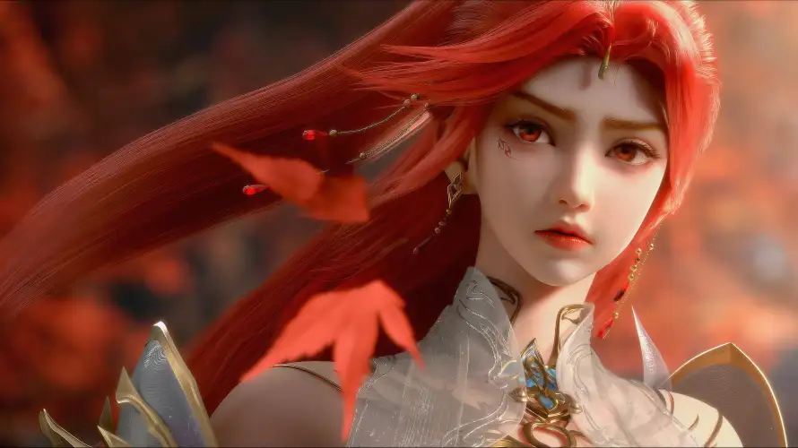 7k3D壁纸-古风 - 国漫-女神「哲风壁纸」