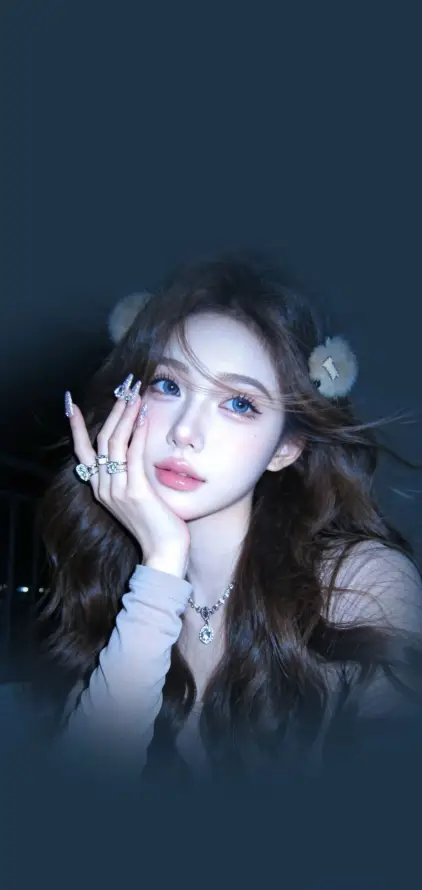 4k夜间壁纸 - 御姐 - 戒指 - 美女「哲风壁纸」