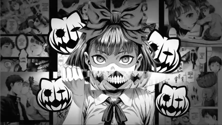 2k尖牙壁纸-恐怖 - 漫画-衬衫「哲风壁纸」