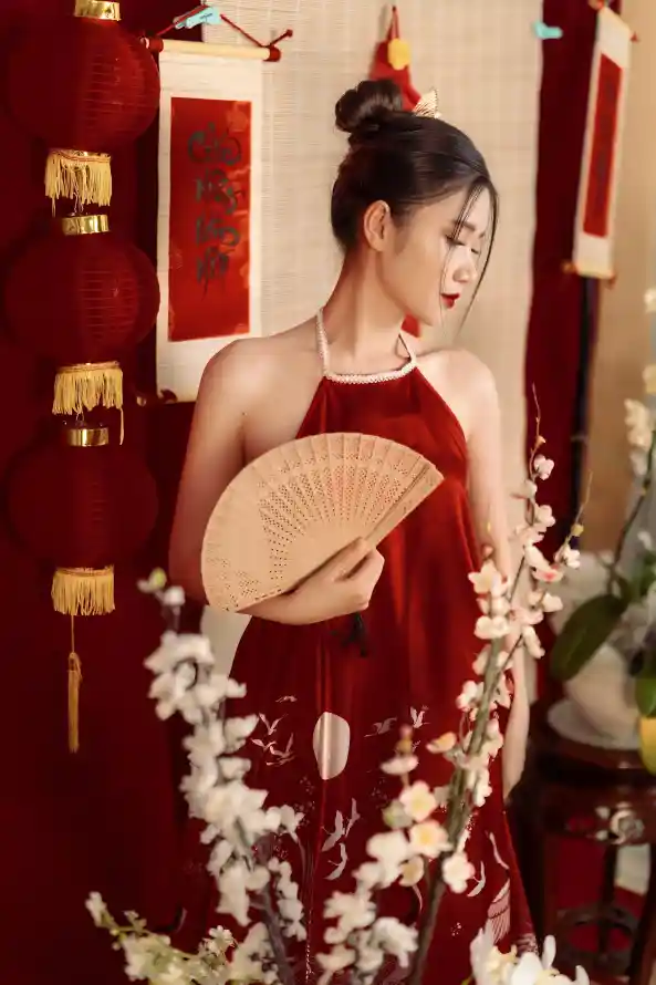 4k中式壁纸 - 古风 - 挂幅 - 木扇「哲风壁纸」