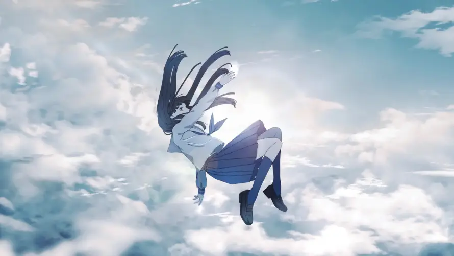 4k云海壁纸-天空 - 少女-晴空「哲风壁纸」