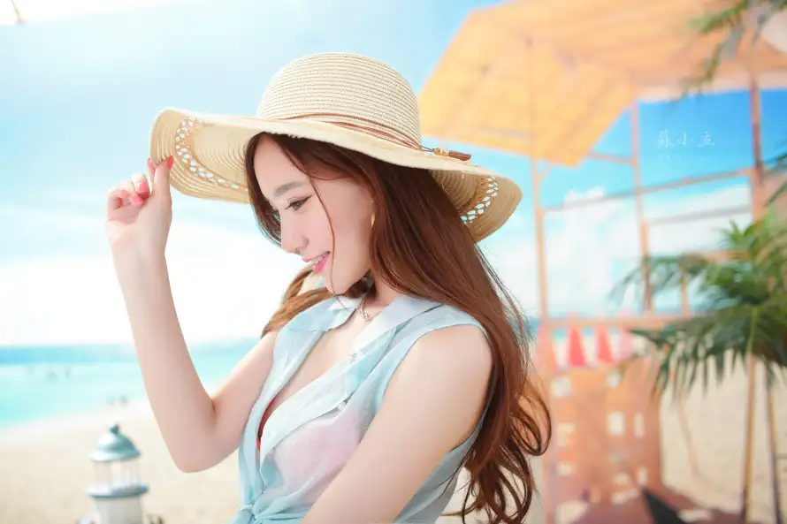 2k夏日壁纸-户外 - 晴天-沙滩「哲风壁纸」
