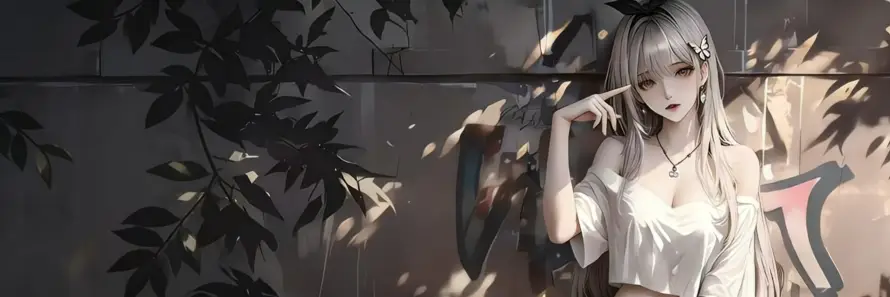 4k光影壁纸-发饰 - 室内-少女「哲风壁纸」
