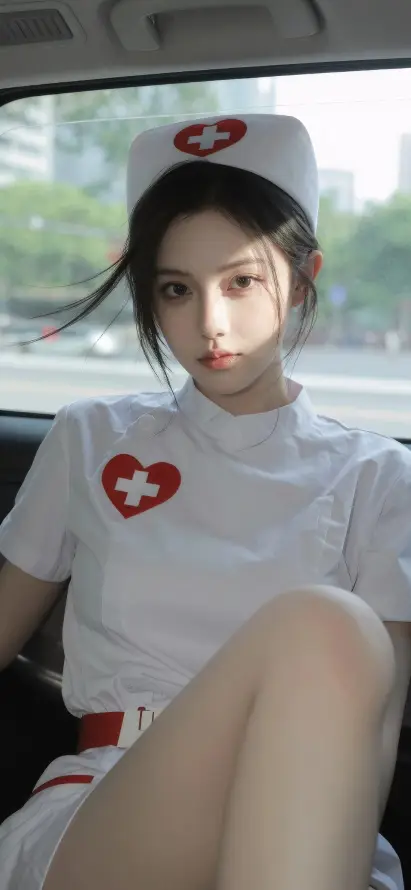 4k人像壁纸 - 气质 - 红心 - 美女「哲风壁纸」