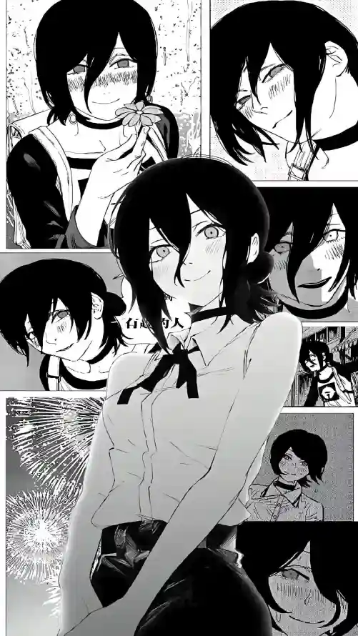4k漫画壁纸 - 短发 - 蕾塞 - 项圈「哲风壁纸」