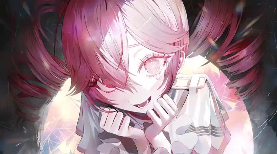 5k少女壁纸-白衣 - 粉发-萌系「哲风壁纸」
