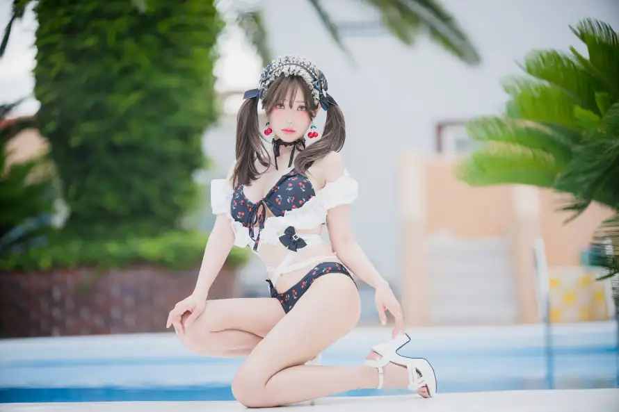 4k少女壁纸 - 户外 - 泳池 - 泳衣「哲风壁纸」 4k少女壁纸 - 户外 - 泳池 - 泳衣「哲风壁纸」