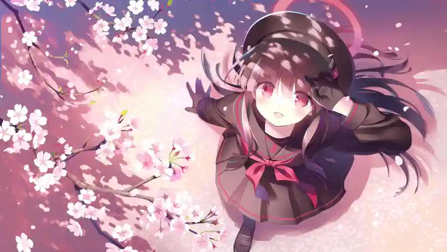 4k插画壁纸-日系 - 春季-樱花「哲风壁纸」