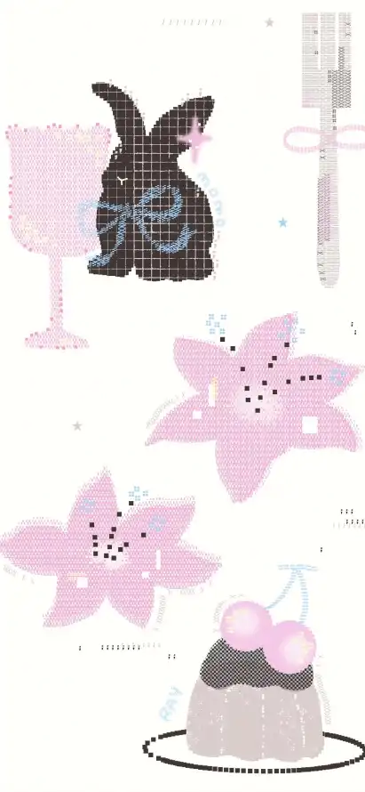 4k兔子壁纸 - 卡通 - 布丁 - 插画「哲风壁纸」