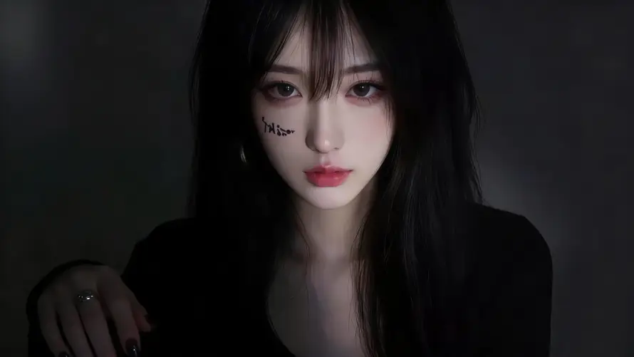 4k壁纸壁纸-少女 - 御姐-暗调「哲风壁纸」
