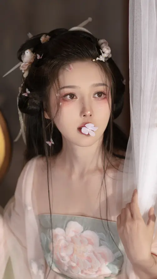 4k发饰壁纸 - 古风 - 国风 - 汉服「哲风壁纸」