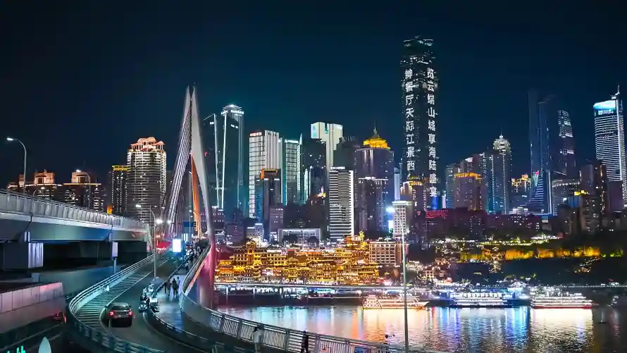 3k倒影壁纸-城市 - 壁纸-夜景「哲风壁纸」