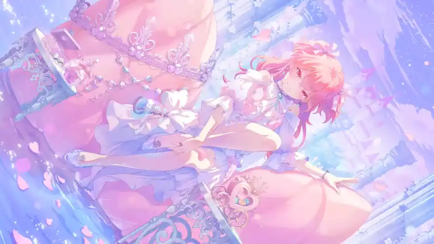 4k偶像壁纸-少女 - 梦幻-甜系「哲风壁纸」