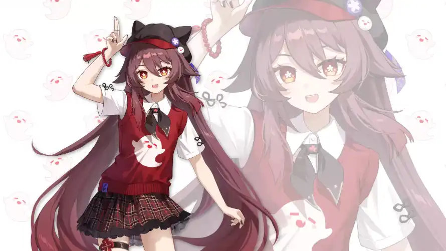4k制服壁纸-jk - 原神-少女「哲风壁纸」