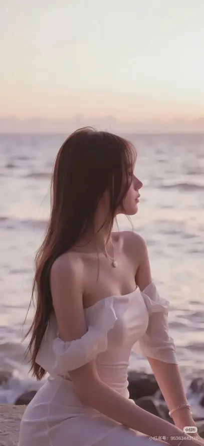 4k侧脸壁纸 - 壁纸 - 手机 - 海边「哲风壁纸」