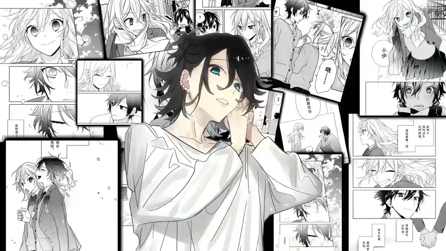 4k绿瞳壁纸-动漫男主 - 堀与宫村-宫村伊澄「哲风壁纸」