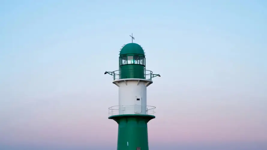 2k天空壁纸-建筑 - 海岸-清新「哲风壁纸」