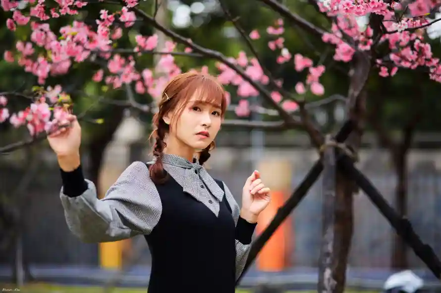 4k少女壁纸-花 - 户外-春天「哲风壁纸」