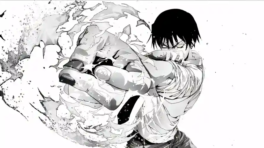 3k伏黑惠壁纸-咒术回战 - 战斗场景-日式漫画「哲风壁纸」