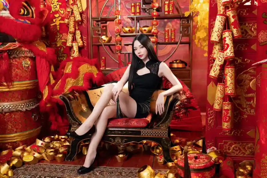 4k国潮壁纸-年 - 精选-美女「哲风壁纸」
