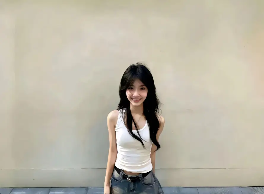 4k微笑壁纸 - 简约 - 美女 - 长发「哲风壁纸」 4k微笑壁纸 - 简约 - 美女 - 长发「哲风壁纸」