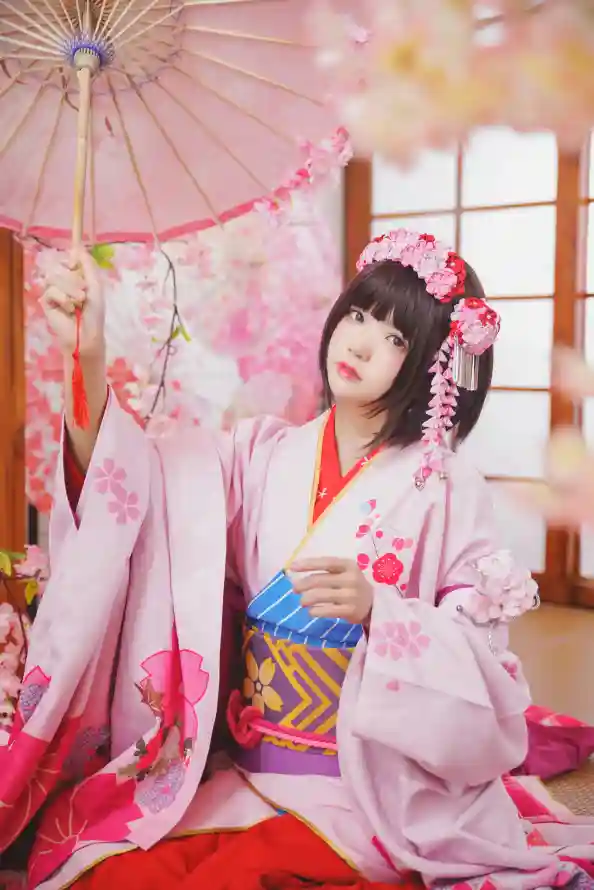 4k写真壁纸 - 发饰 - 和服 - 和风「哲风壁纸」