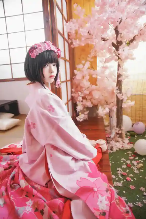 4k和服壁纸 - 室内 - 日式 - 樱花「哲风壁纸」