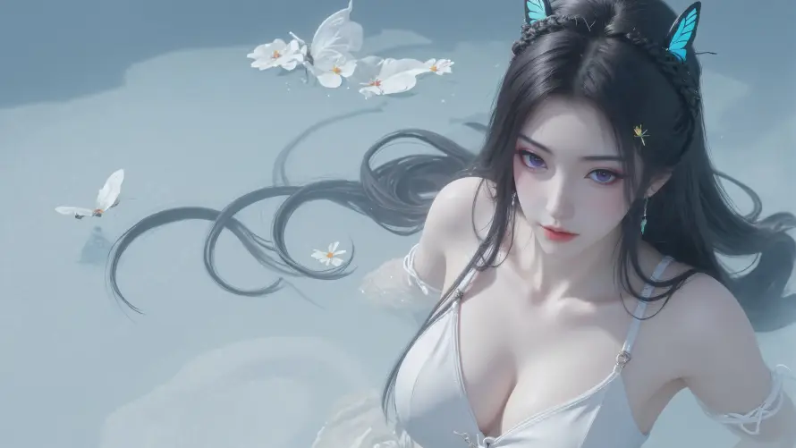 3k元瑶壁纸-出水 - 国漫-玄幻「哲风壁纸」